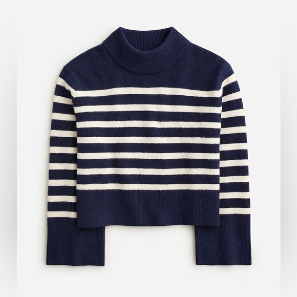 J Crew Chunky Crewneck Sweater in Supersoft Yarn NWT - Picture 2 of 11